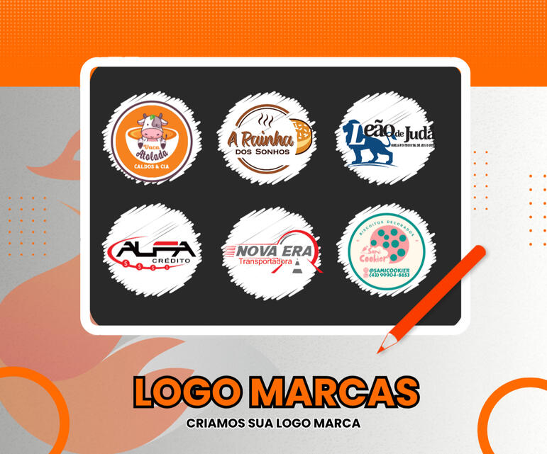 CRIAÇÃO DE LOGOMARCAS