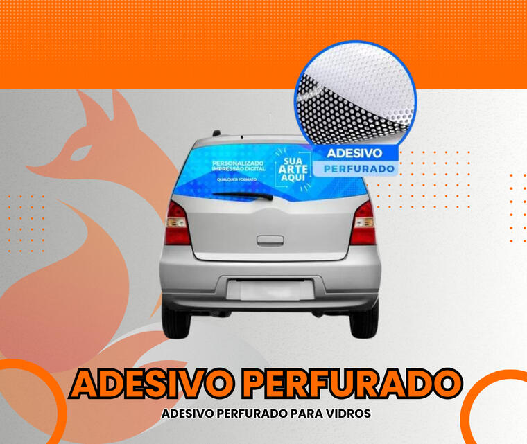 ADESIVO PERFURADO
