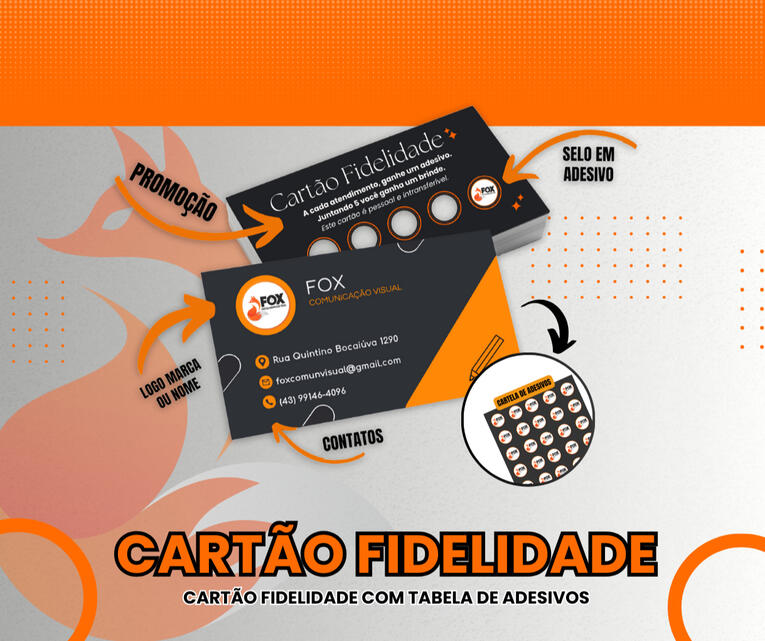 CARTÃO FIDELIDADE